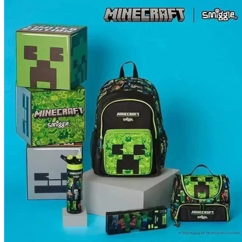 Smiggle creeper backpack - creeper, or