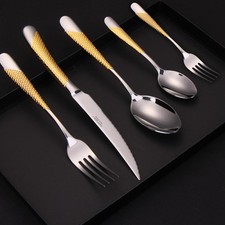 Gold 20-Piece Cutlery Set for
