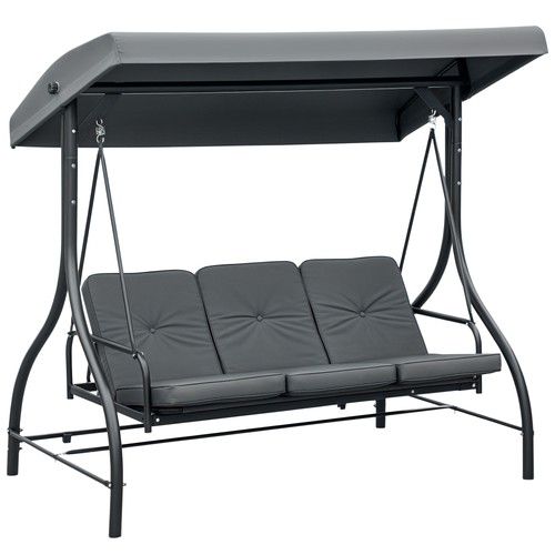 Outsunny seater canopy swing - 3,