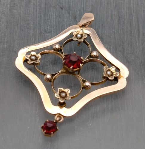 Antique victorian 9ct gold - 9ct,