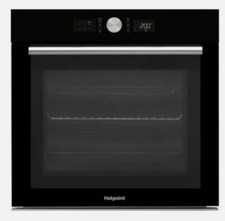Hotpoint SI4854PBL 60cm Black Built In Electric Pyrolytic Single Oven
