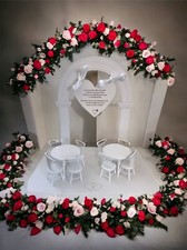 Wedding memorial, set with