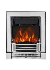 Focal Point Finsbury 2kW Chrome effect Electric Fire Rrp £370