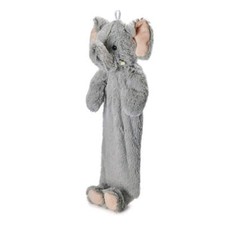 Warmies Cozy Plush Elephant Novelty Cover Long PVC 1.5L Childs Hot Water Bottle