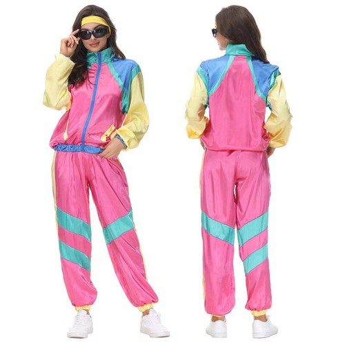 Men women shell suit neon - neon, 80s