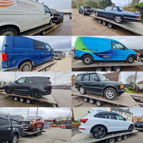 Car transporter trailer - car,