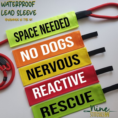 Reactive dog lead sleeve - reactive,