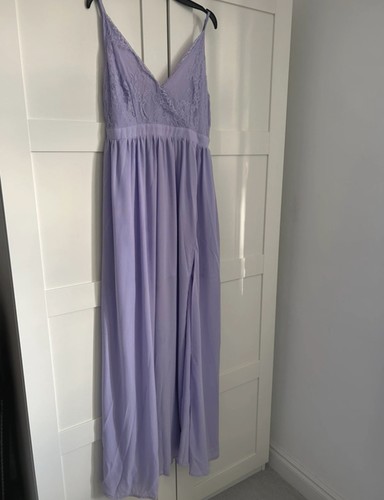 Lilac bridesmaid dress - bridesmaid,