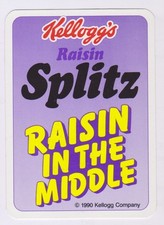 Kellogg's Raisin Splitz.Single