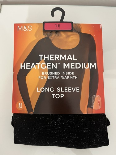 Ladies black glitter - m&s,
