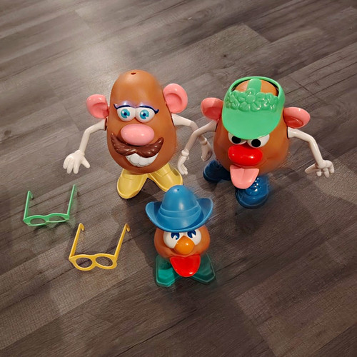 Mrs and kid potato head - mrs,