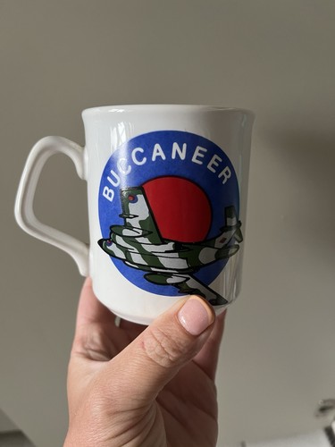 Vintage buccaneer plane mug - plane,
