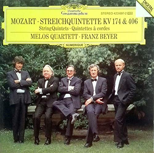 Mozart string quintets - quintets, kv174