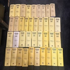 Collection of Wisden Hardback Cricketers Almanacks 1983-2020 - 38 vols in total