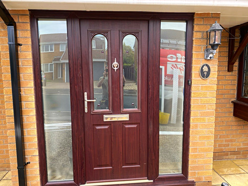 Upvc front entrance door - entrance,