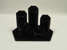 Elegant Black Velvet Ring