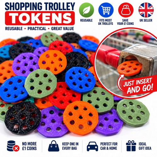Trolley token 10 - token, pieces