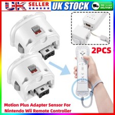 2PCS Motion Plus Motion Plus Adapter Sensor for Nintendo Wii Remote Controller