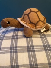 Zappi Co Soft Cuddly Plush Tortoise Soft Toy - approx 6”