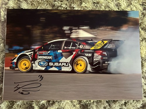 Travis pastrana signed 12x8 - travis, 12x8”