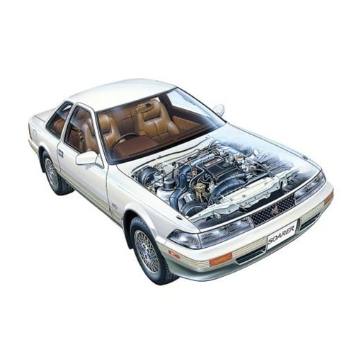 Tamiya toyota soarer 0gt - toyota, 3.0gt