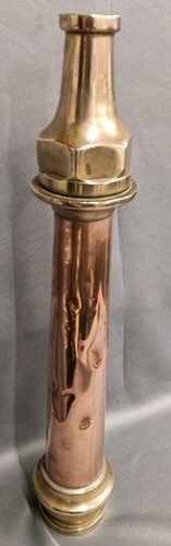 Brass and copper fireman - brass, fireman’s