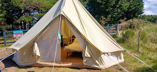 Beige bell tent m - -,