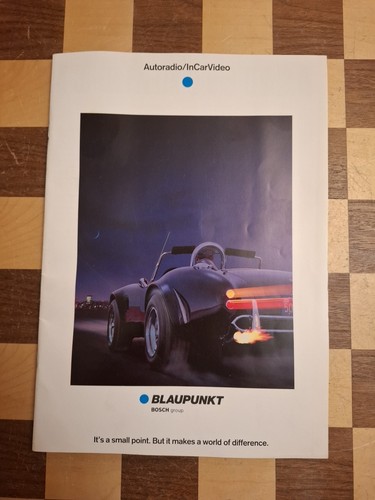 Rare vintage 1989 blaupunkt - vintage, in