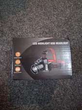 LED highlight USB Headlight