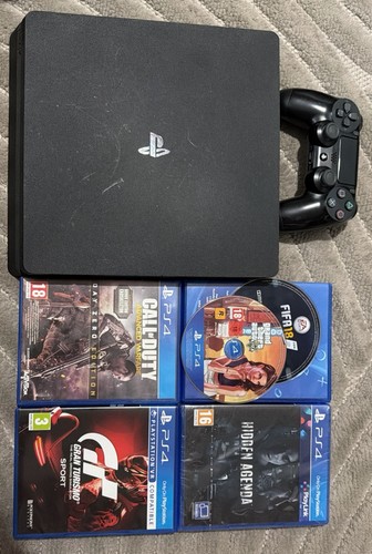 Ps4 slim 500gb console bundle - 500gb,
