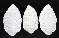 3x Vintage Carlton Ware White