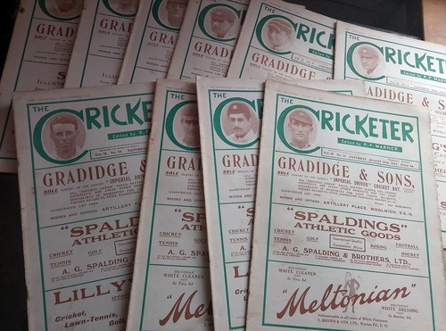 The cricketer magazines - 10,