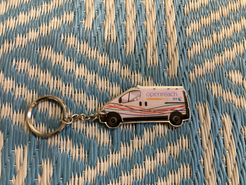 Openreach key ring - bt,