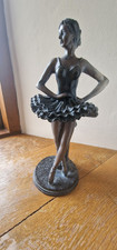 Anna Pavlova the Incomparable Prima Ballerina , cold cast resin , bronze finish 