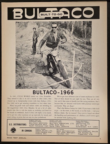 1965 bultaco metisse - bultaco, tt