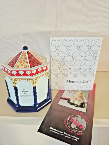 Vintage wade memory jar boxed - wade,