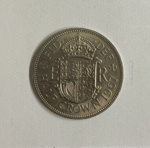 1967 half crown - 1967, (ef)