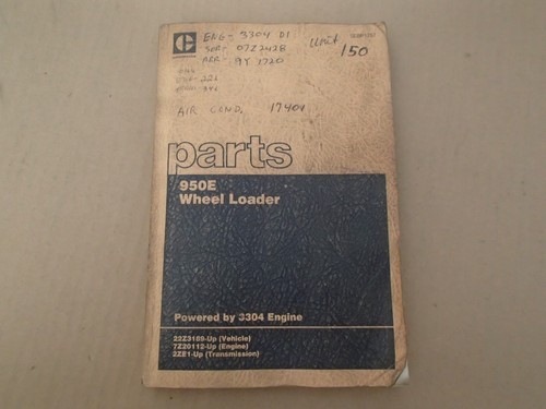 Caterpillar 950e loader parts - 950e,