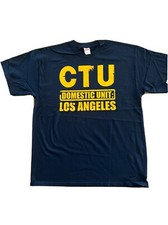 24 Twenty-Four TV Show Counter Terrorism Unit CTU T-Shirt XL *NEW* JACK BAUER