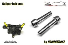 Suzuki GSF1200 N BANDIT 1998 rear brake caliper joint half bolts stainless W