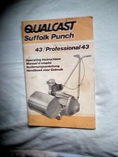 Booklet Qualcast Suffolk Punch 43/Professional 43 operating instructions