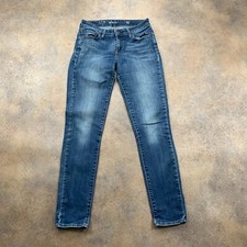 LEVI'S Demi Curve Jeans Womens (26 Inch Waist) (30 Inch Leg) Skinny Fit Blue