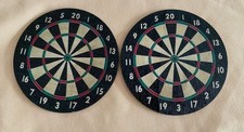 Coasters / Beer Mats x 2 Wooden Dart Board Collectors