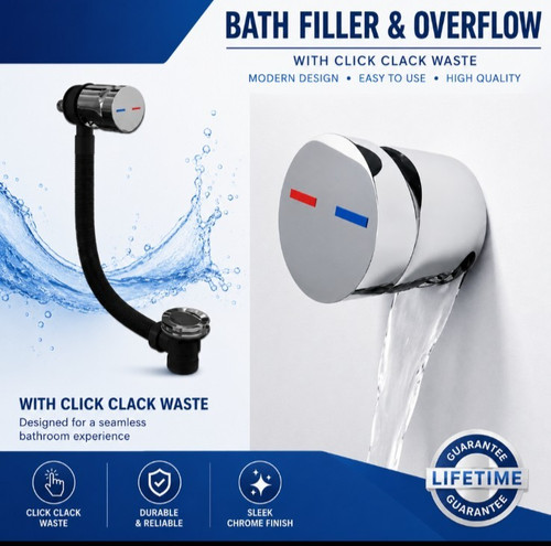 Luxury bath filler - luxury,