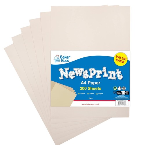 Baker ross newsprint - newsprint, paper