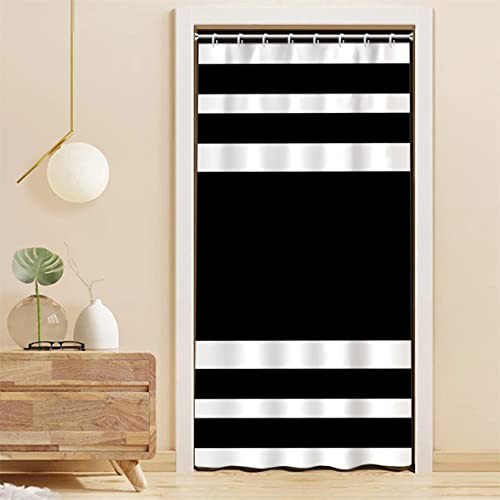 White black shower curtain for - white,