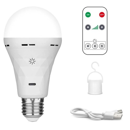 Usb rechargeable light - rechargeable, bulb