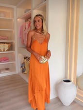 ZARA : Satin Midi Dress With