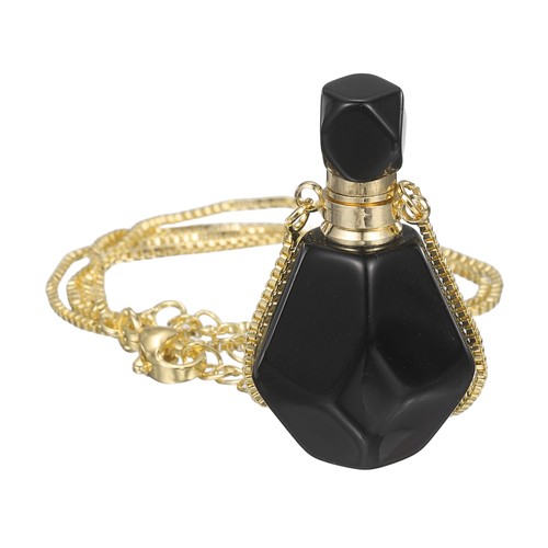 Perfume bottle necklace - bottle,