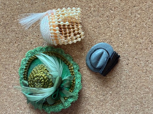 12th dolls house hats - 1/12th,
